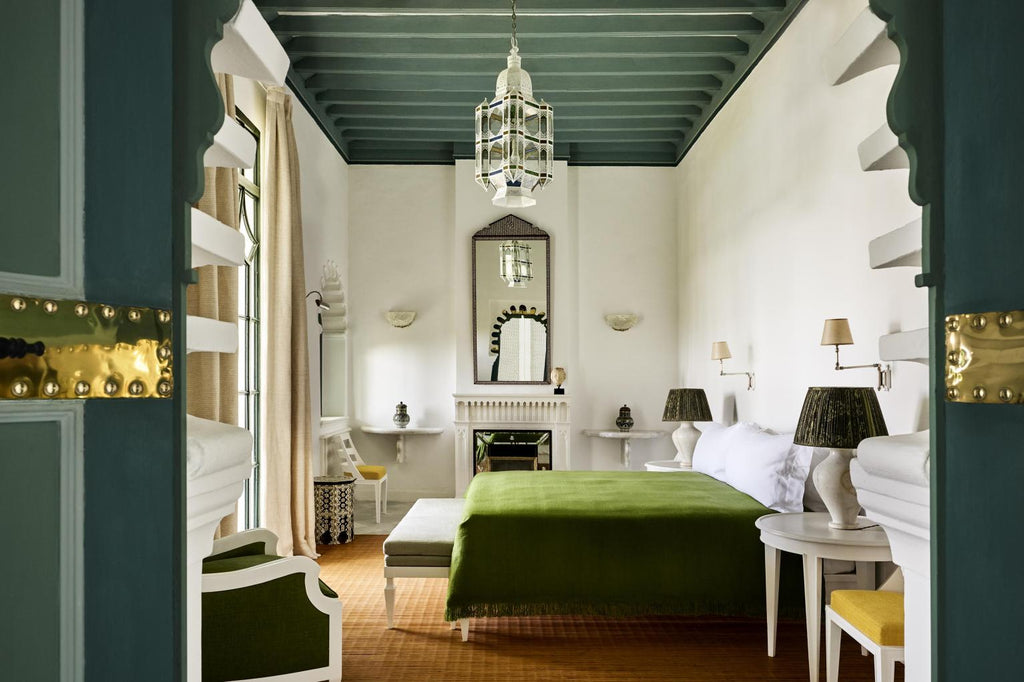 Famous Bedrooms: Yves Saint Laurent