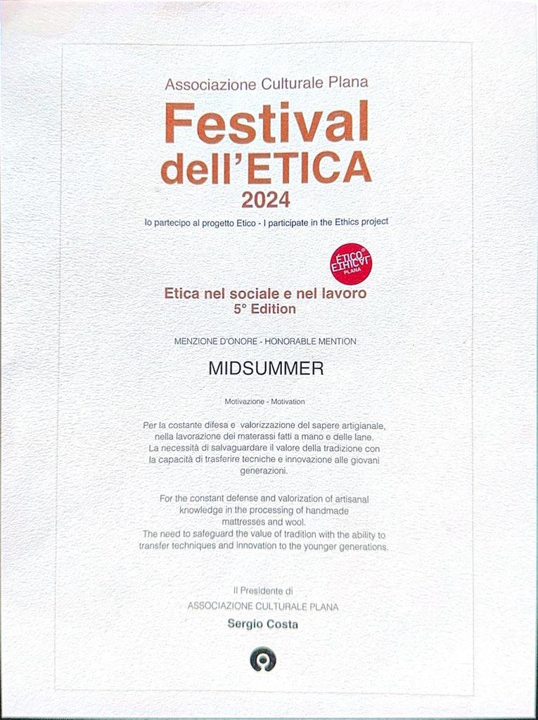 Festival dell'Etica: Honorable Mention