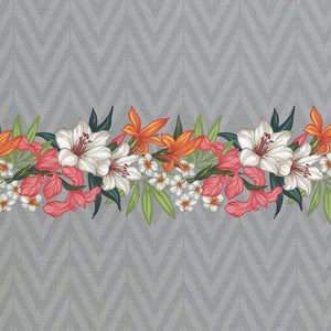 Apri immagine nella presentazione, Flowers pattern wall covering. Silk. Made in italy
